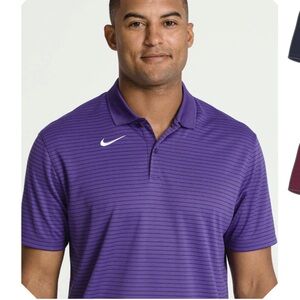 NIKE MENS VICTORY COACHES POLO CLEMSON